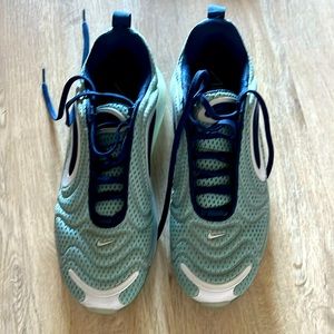 Nike metallic trainers